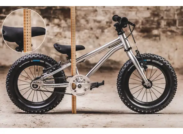 Early Rider Seeker 14 dětské kolo Brushed Aluminium
