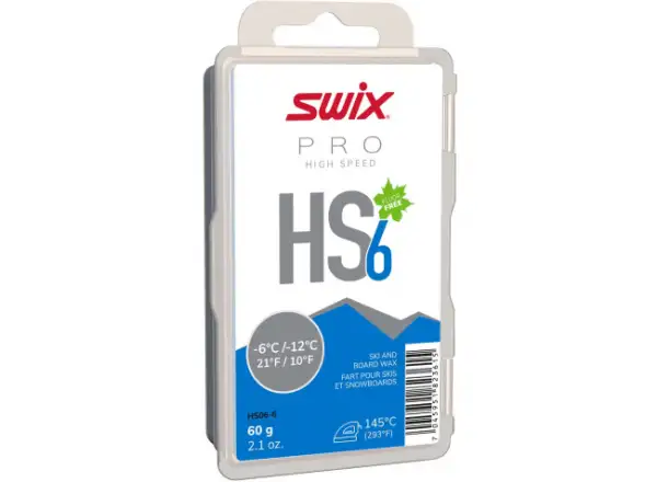 Swix HS06-6 High Speed skluzný vosk 60g