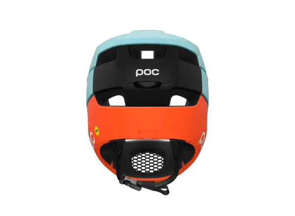 POC Otocon Race MIPS přilba Indicolite Blue Matt/Carnelian Orange Matt