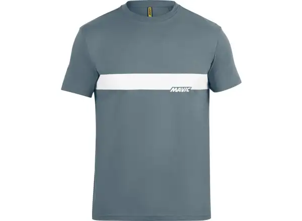 Mavic Corporate Stripe pánské triko krátký rukáv Orion Blue/Off White