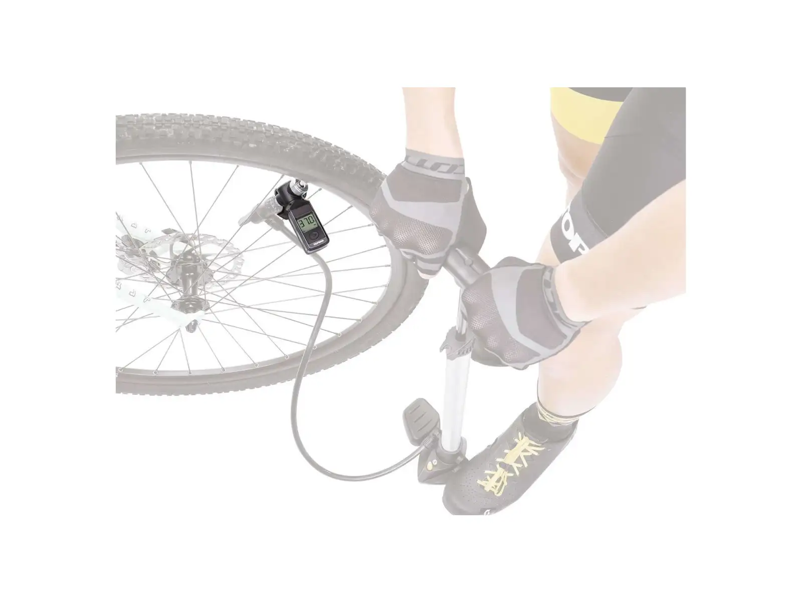 Topeak Shuttle Gauge Digital hlavice na pumpu