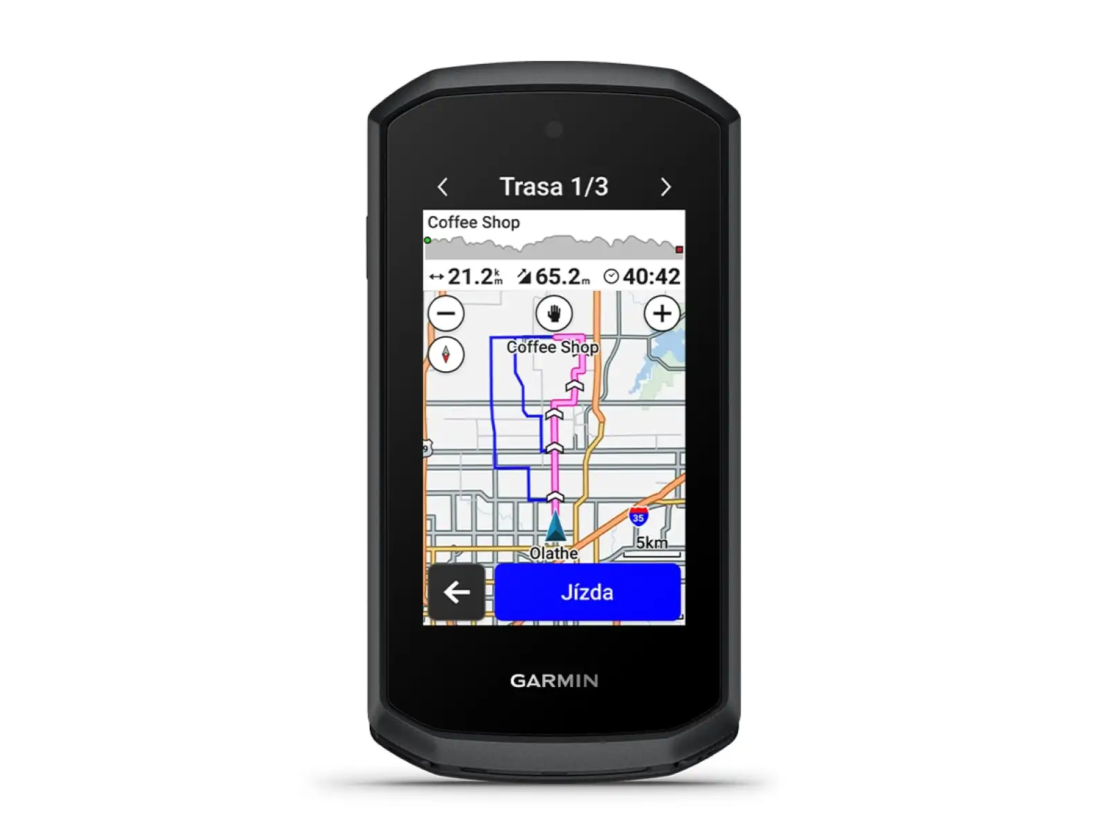 Garmin Edge Explore 3 Plus cyklopočítač s reproduktorem a mikrofonem