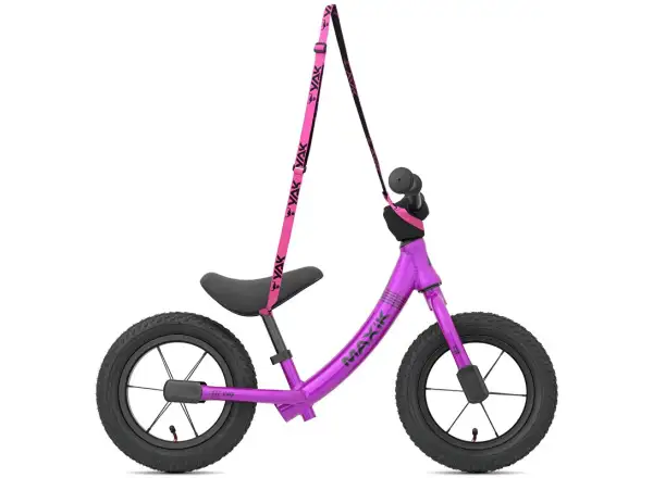 MAXÍK Evo Lite dětské odrážedlo magenta/fialová + popruh YAK
