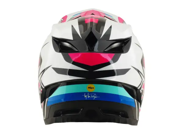 Troy Lee Designs D4 Polyacrylite MIPS přilba Roamer Magenta