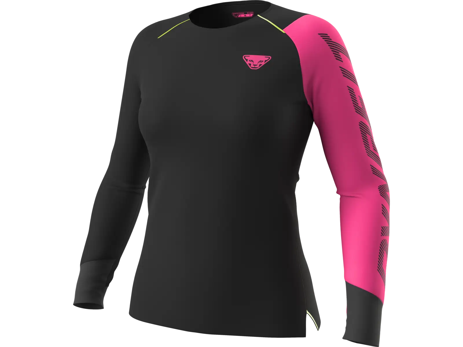 Dynafit DNA dámské běžecké triko dlouhý rukáv Pink Glo