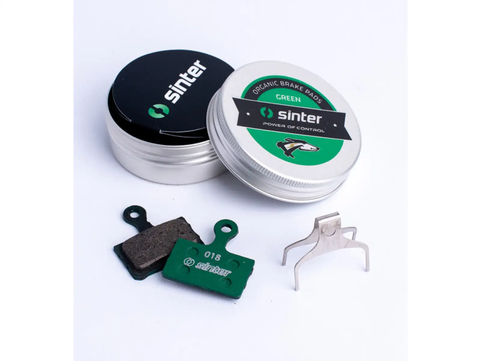 Sinter Shimano K Type brzdové destičky polymer zelená