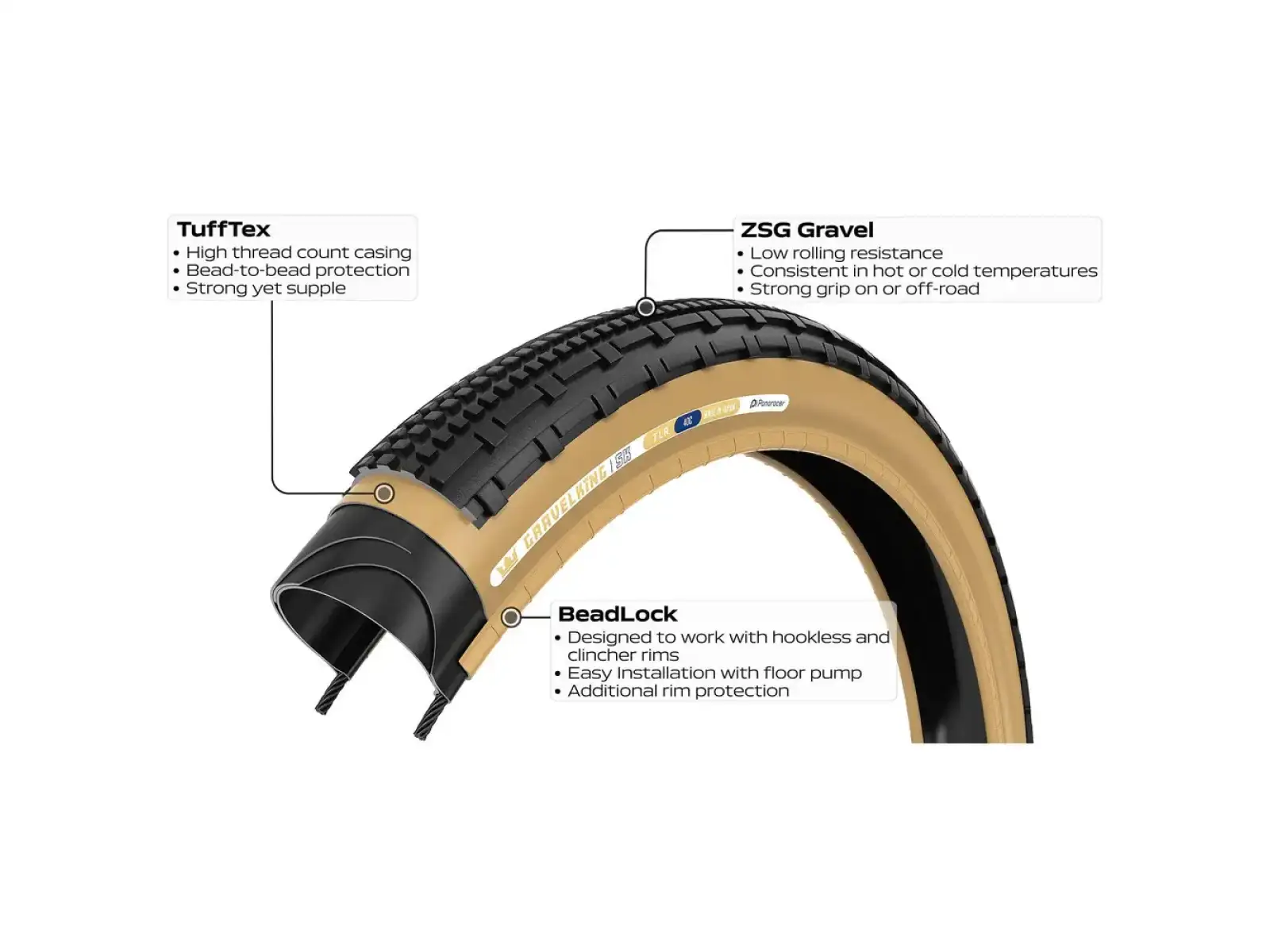 Panaracer GravelKing SK plášť  700x30 černá
