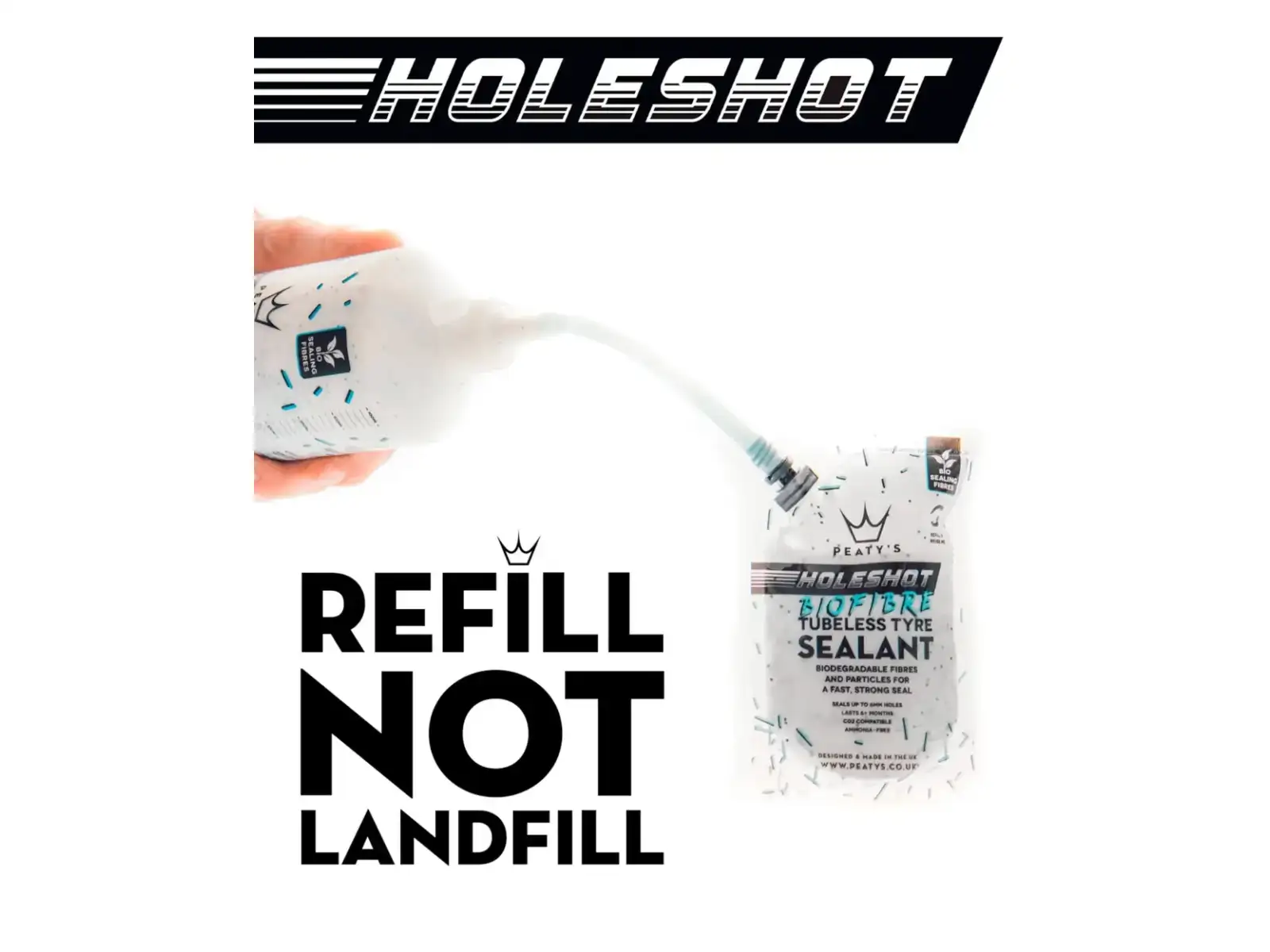 Peatys Holeshot 25 l bezdušový tmel