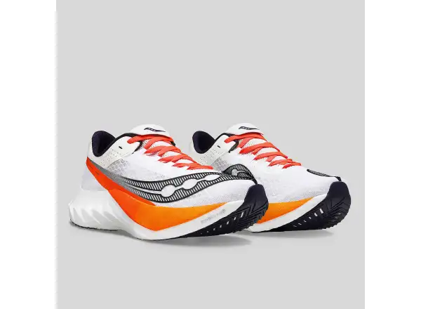 Saucony Endorphin Pro 4 pánské běžecké boty White/Black