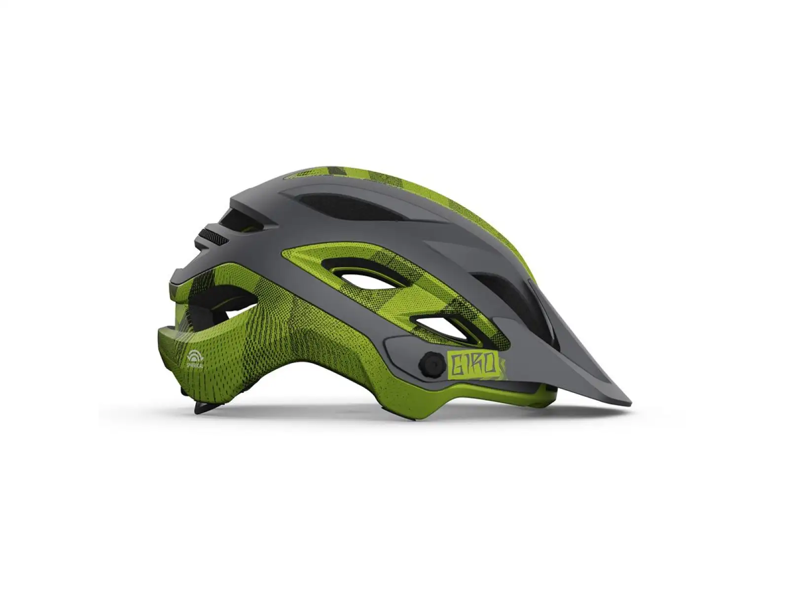 Giro Merit Spherical přilba Mat Metalic Black/Lime