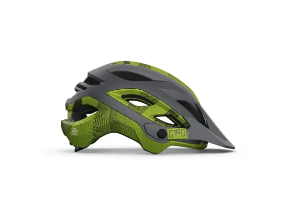 Giro Merit Spherical přilba Mat Metalic Black/Lime