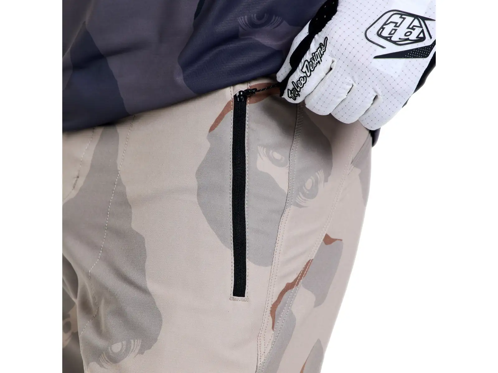 Troy Lee Designs Skyline Pro pánské kalhoty Flow Camo Pumice