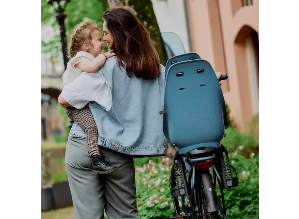 Urban Iki Ta-ke zadní sedačka na kolo pro MIK nosiče Fuji Blue/Bincho Black