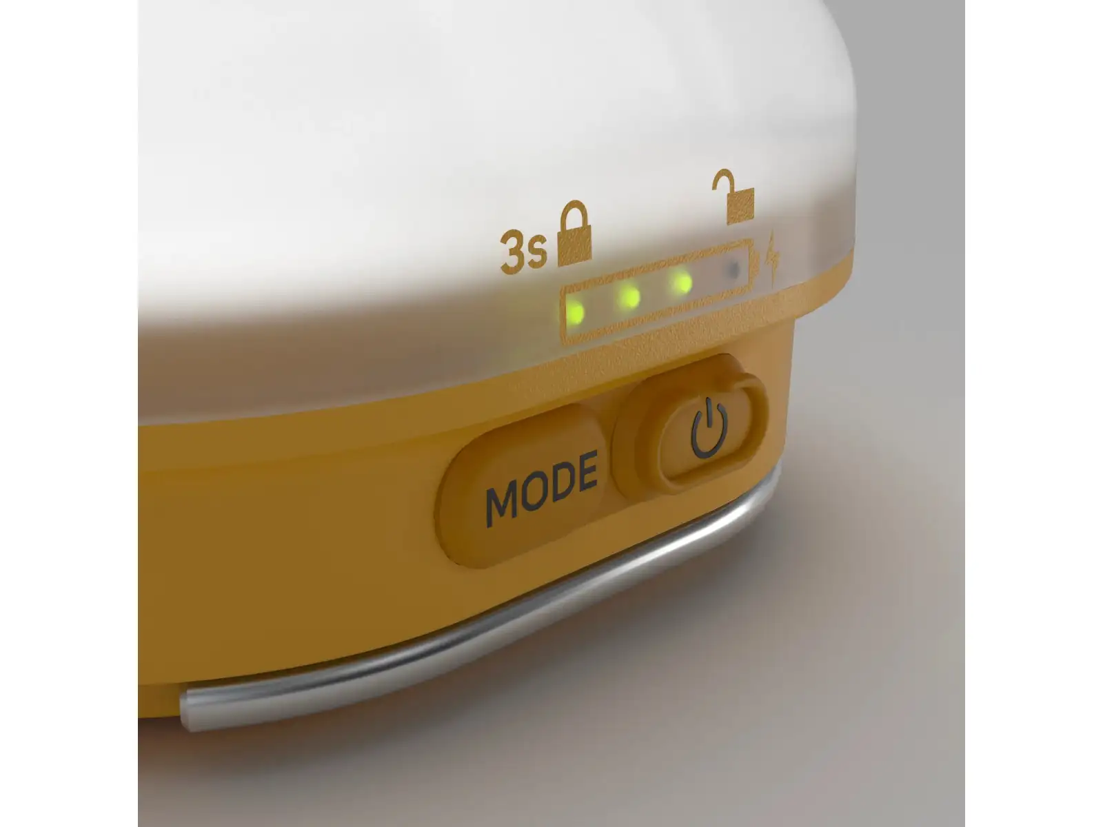 Silva Glow Recharge kompaktní svítilna Yellow