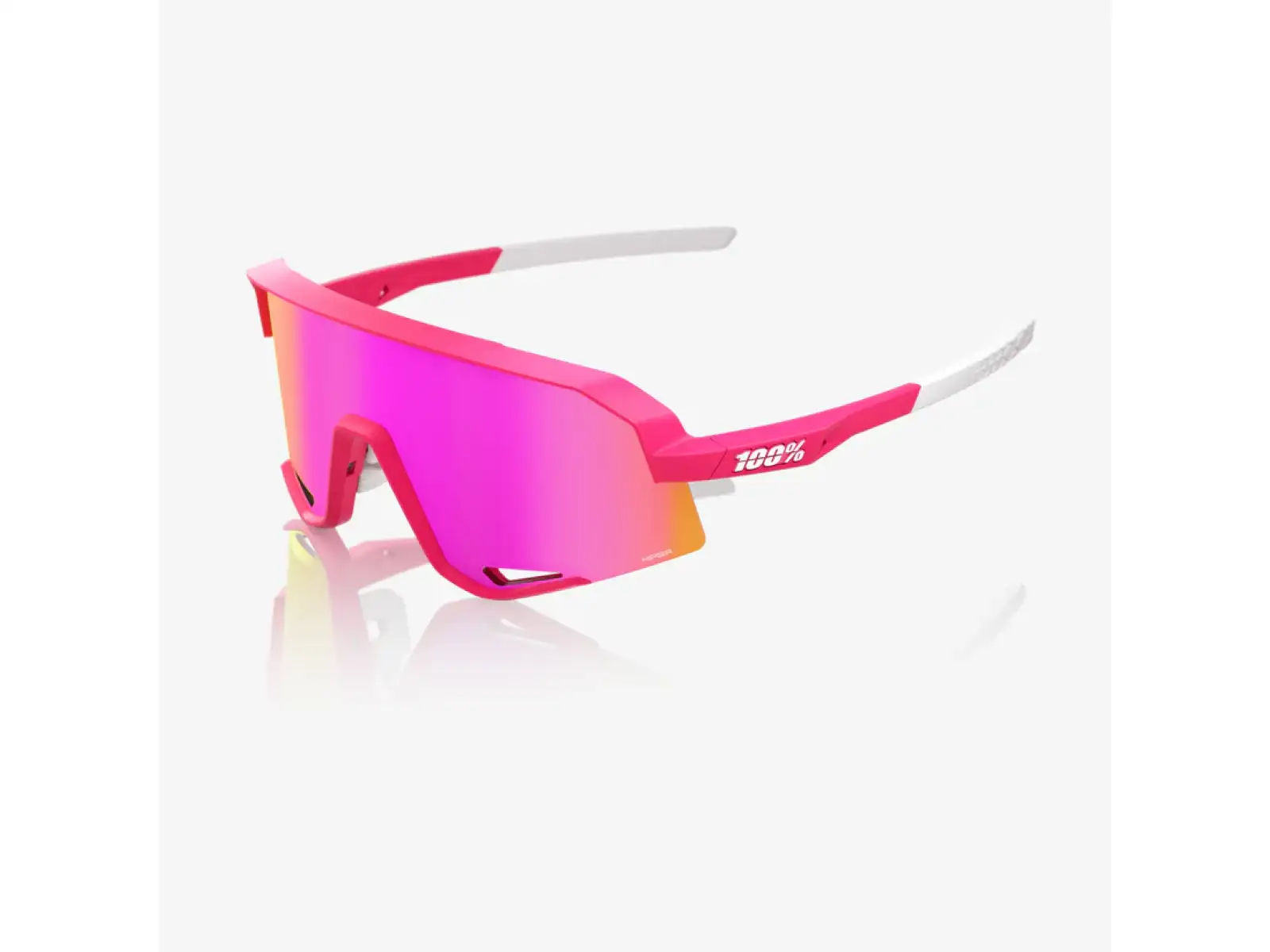 100% Slendale sluneční brýle Pitaya/HiPER Vital Pink Mirror