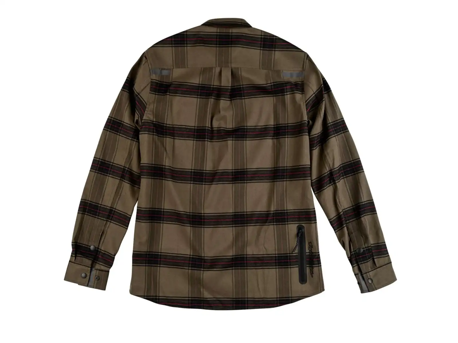 Troy Lee Designs Grind Flannel Paid pánská košile Dark Pine