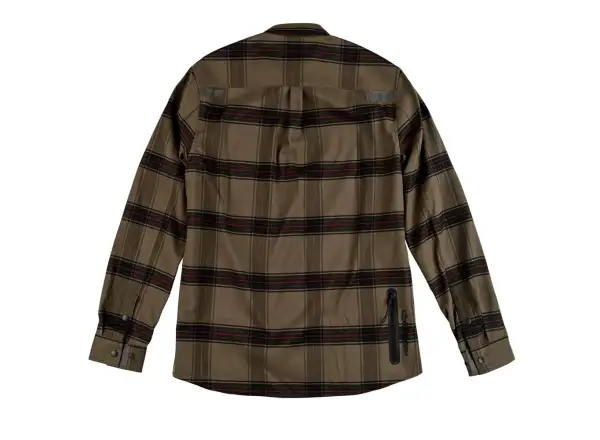 Troy Lee Designs Grind Flannel Paid pánská košile Dark Pine