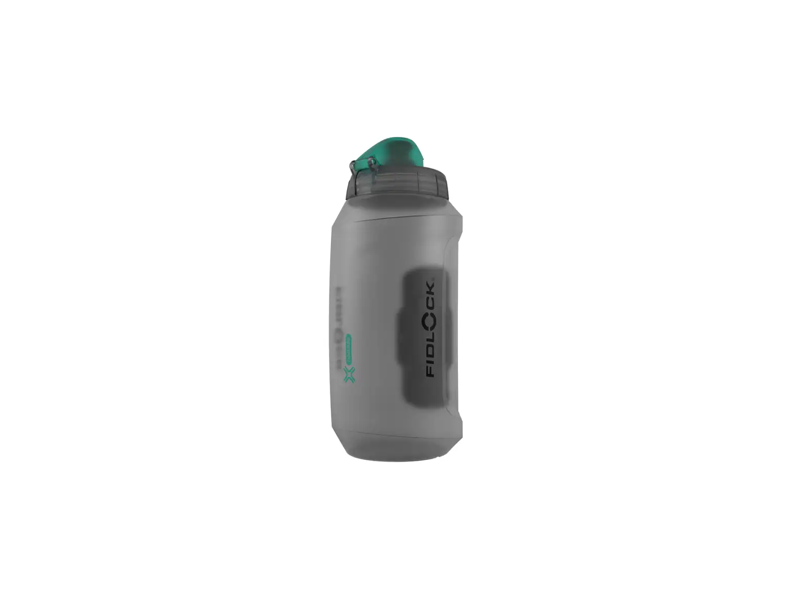 Fidlock Twist set antibakteriální láhev Smoke 450 ml + základna na rám