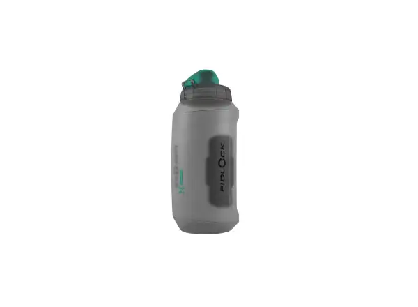 Fidlock Twist set antibakteriální láhev Smoke 450 ml + základna na rám