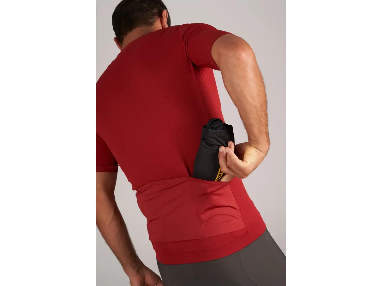 Mavic Aksium pánský dres krátký rukáv Burgundy