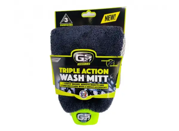 GS27 Triple Action Wash Mitt mycí rukavice