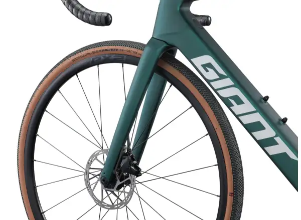 Giant Defy Advanced E+ EL AR silniční elektrokolo Kelp Forest