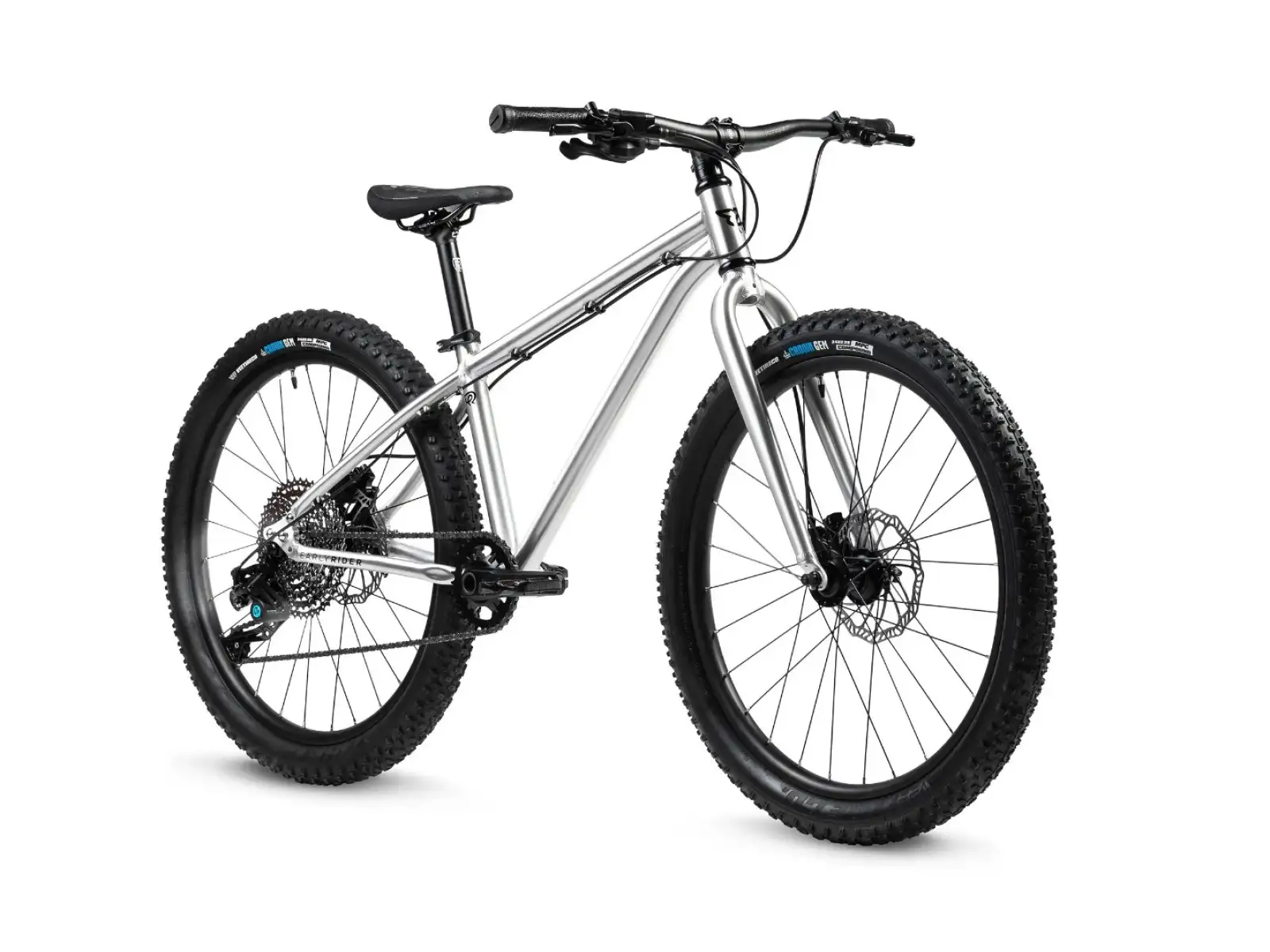 Early Rider Seeker 24 dětské kolo Brushed Aluminium