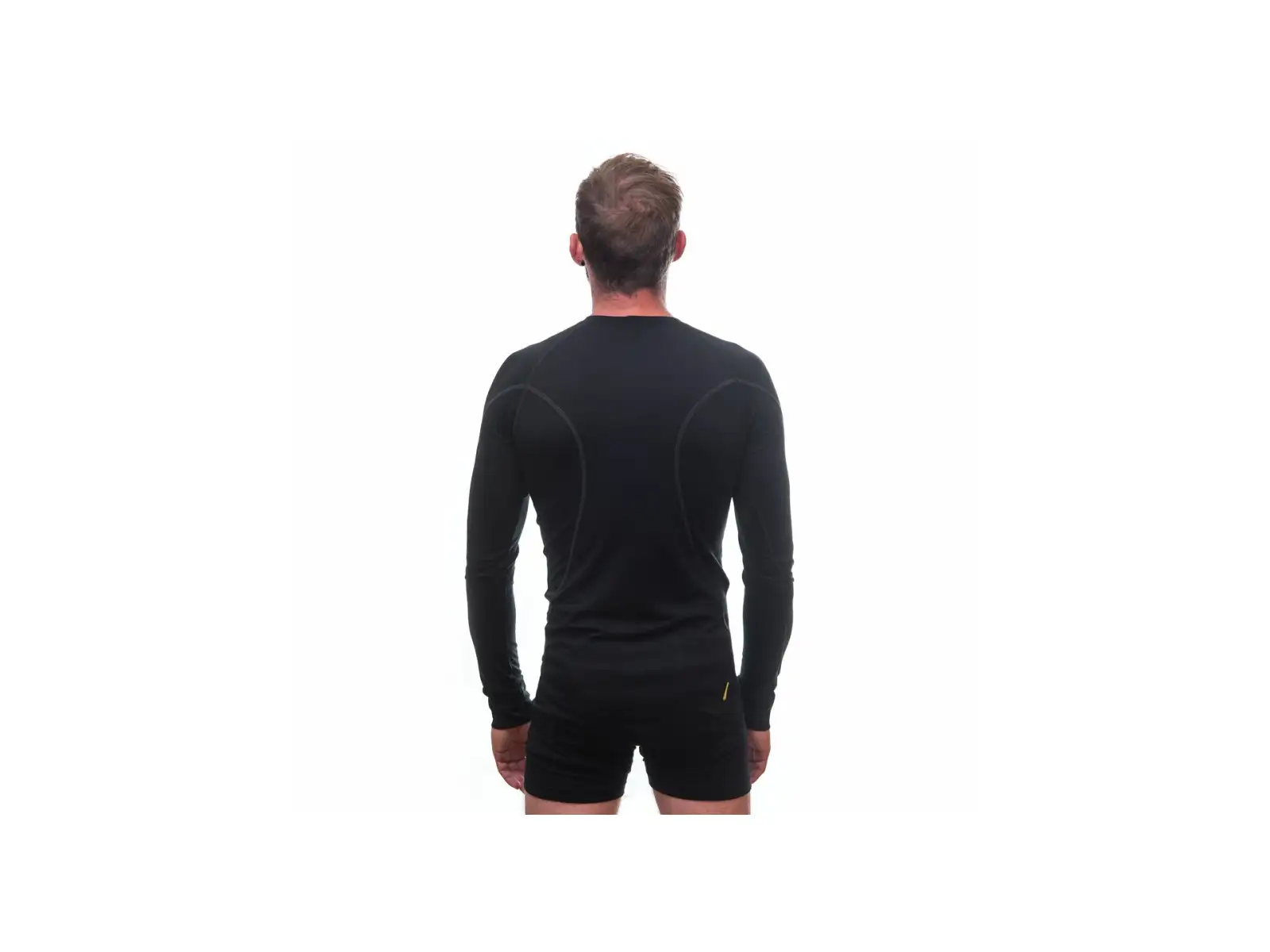 Sensor Merino Active pánské triko dlouhý rukáv černá