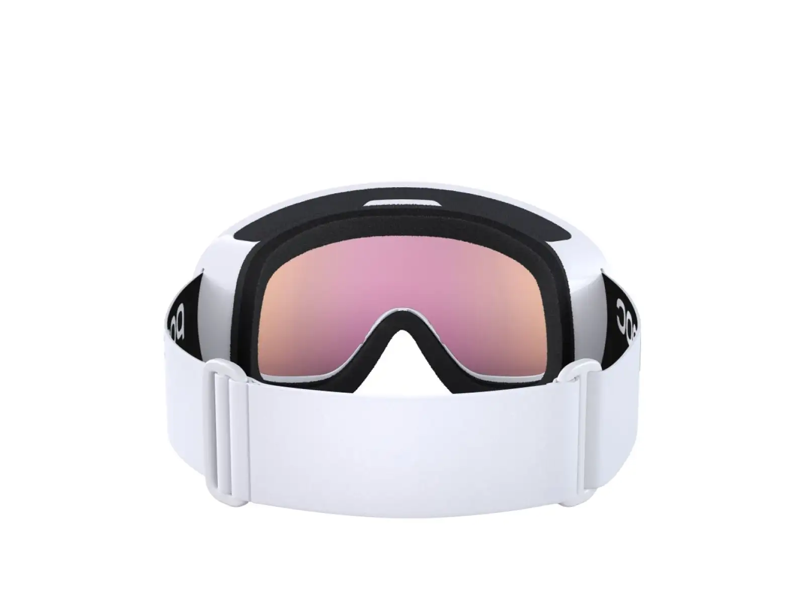 POC Fovea Mid sjezdové brýle Hydrogen White/Partly Sunny Orange