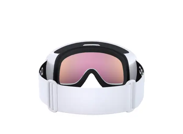 POC Fovea Mid sjezdové brýle Hydrogen White/Partly Sunny Orange