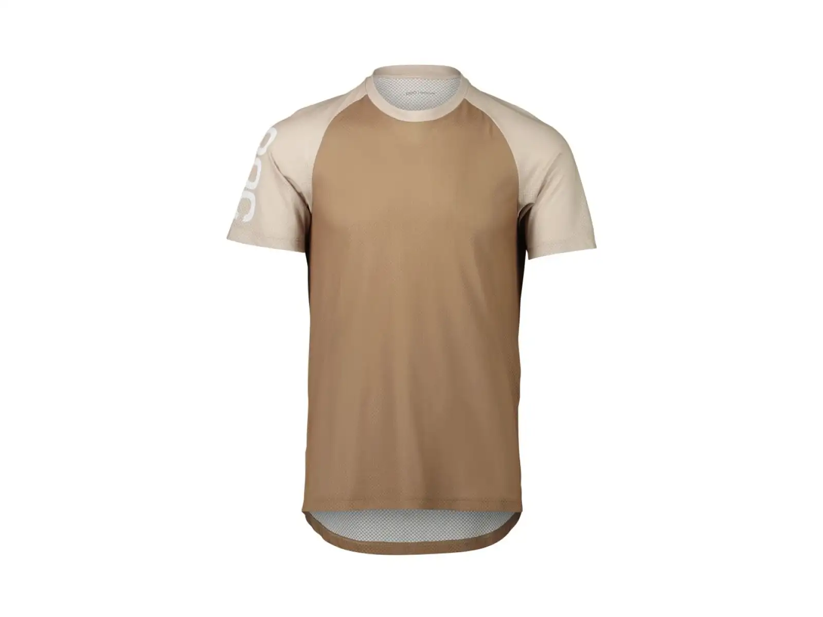 POC MTB Pure pánský dres krátký rukáv Jasper Brown/Lt Sandstone Beige