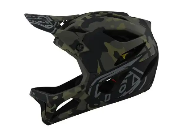 Troy Lee Designs Stage MIPS přilba camo green 2021