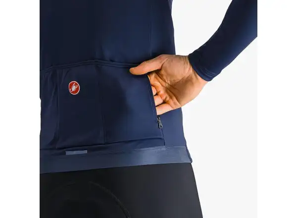 Castelli Espresso Thermal pánský dres Belgian Blue