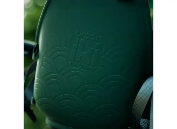 Urban Iki BIO dětská sedačka přední s adaptérem na představec Mosu Green/Bincho Black