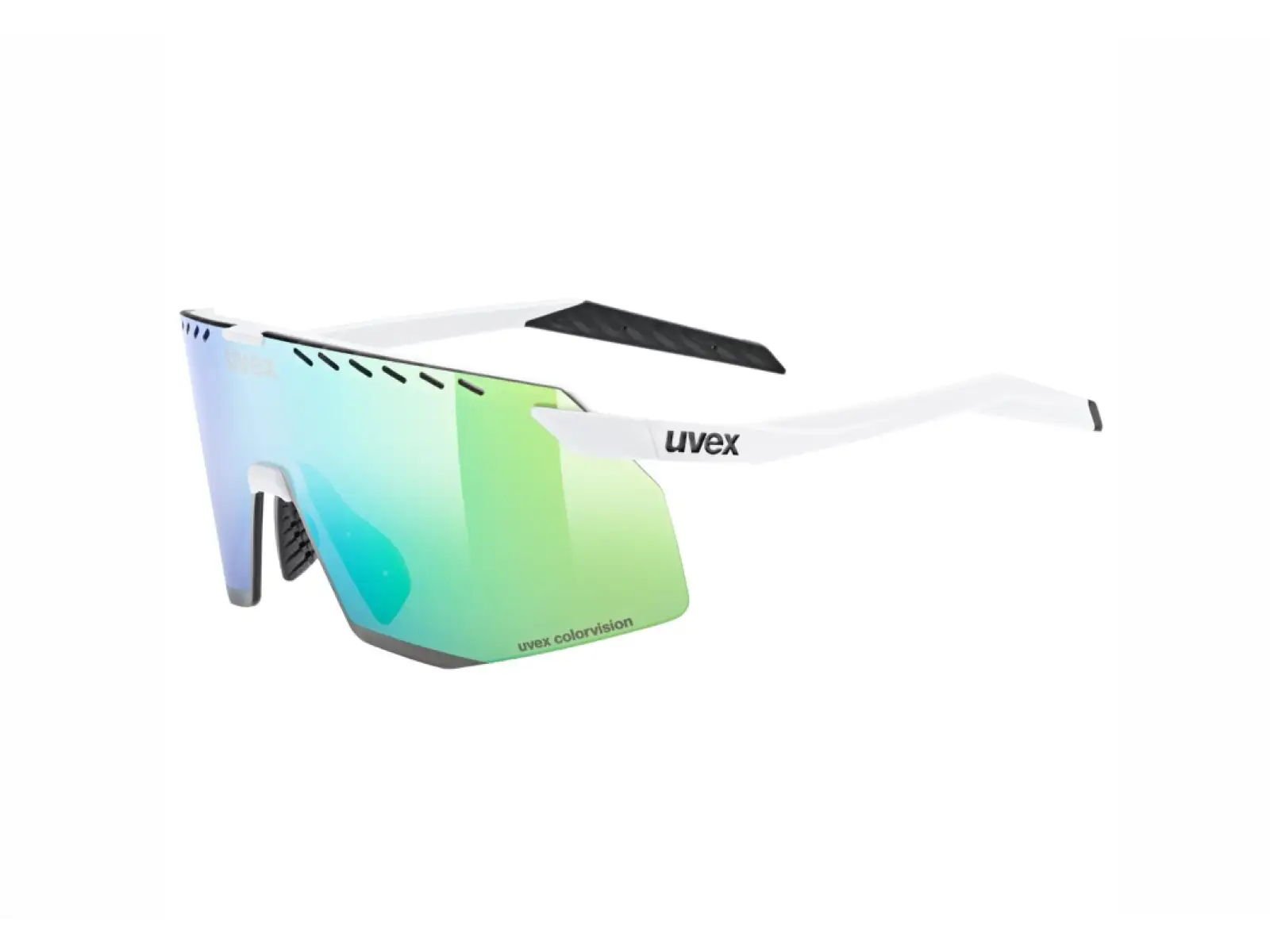 Uvex Pace Stage ColorVision Small brýle White Matt/Mirror Green