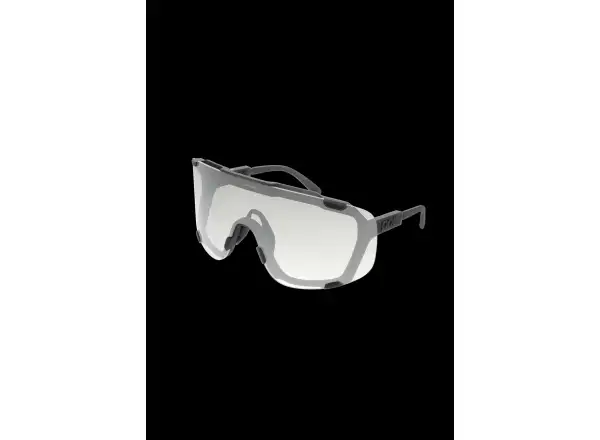 POC Devour WF Photochromic sluneční brýle Translucent Black/Clarity Photochromic/Changeable Grey