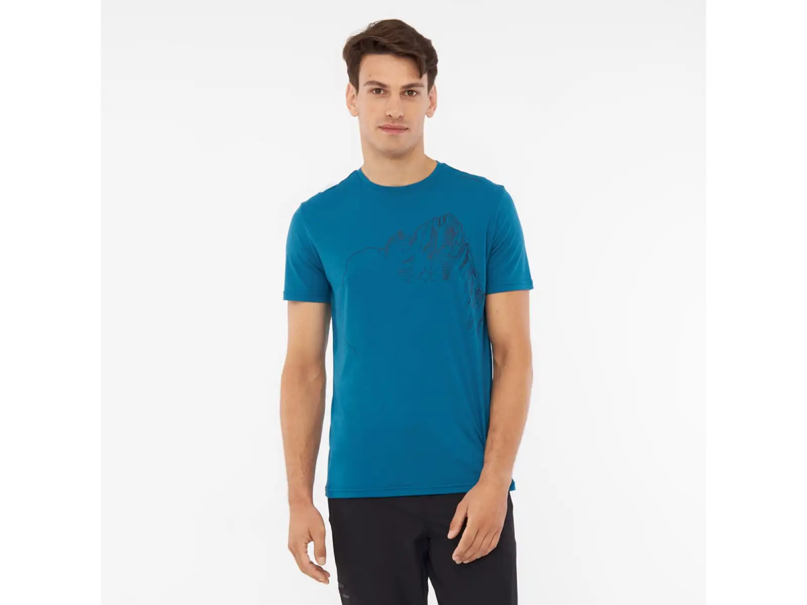 Viking Morain pánské triko krátký rukáv blue