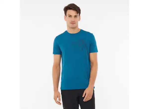 Viking Morain pánské triko krátký rukáv blue