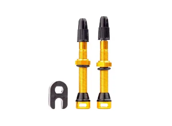 Tune Valve 44mm alu UST ventilek 2ks orange
