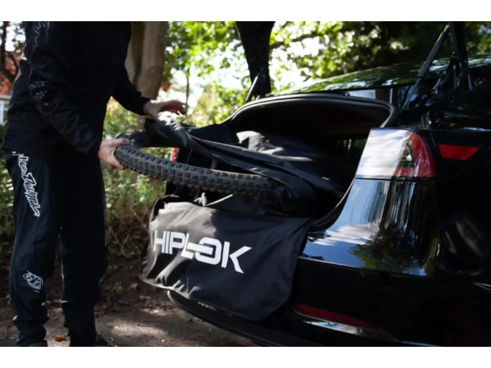 Hiplok Rideshield ochranná podložka 2700 x 1020 mm černá