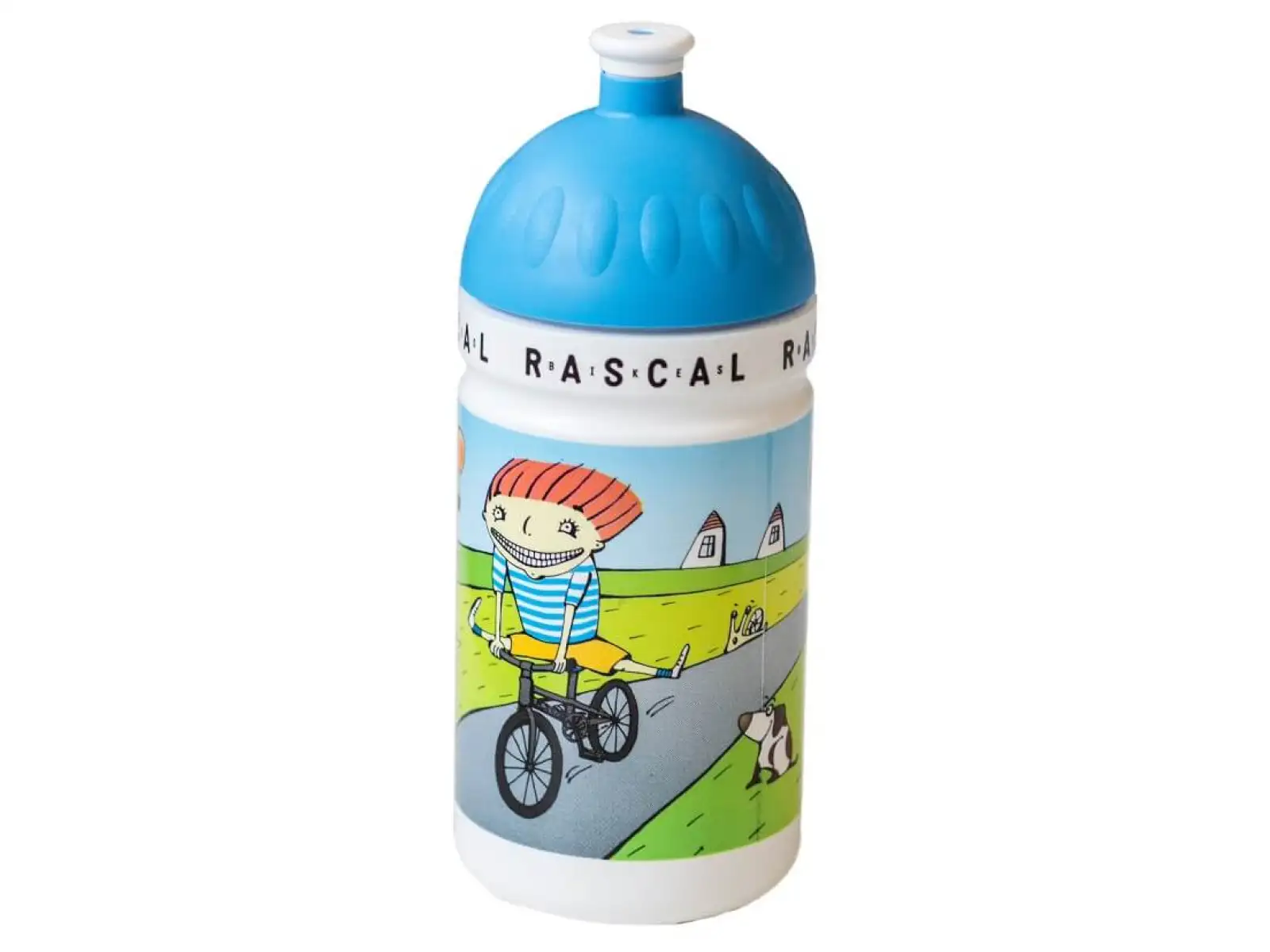 Rascal láhev 0,5 l logo kluk na kole