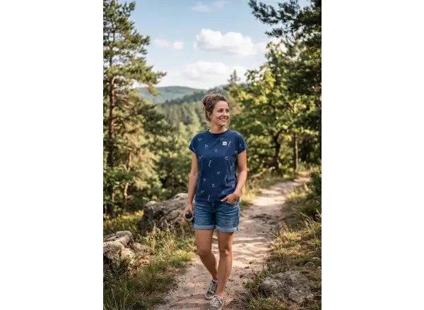 Maloja ViumsM. dámské triko krátký rukáv Midnight Velolove