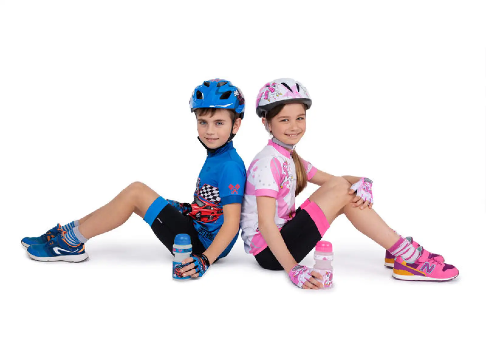 Etape Rio dětský dres krátký rukáv modrá