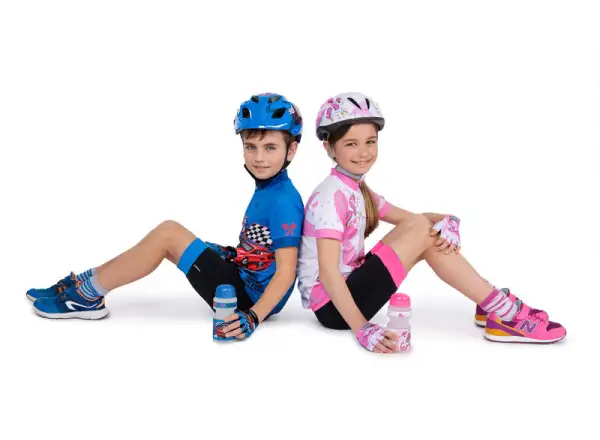 Etape Rio dětský dres krátký rukáv modrá