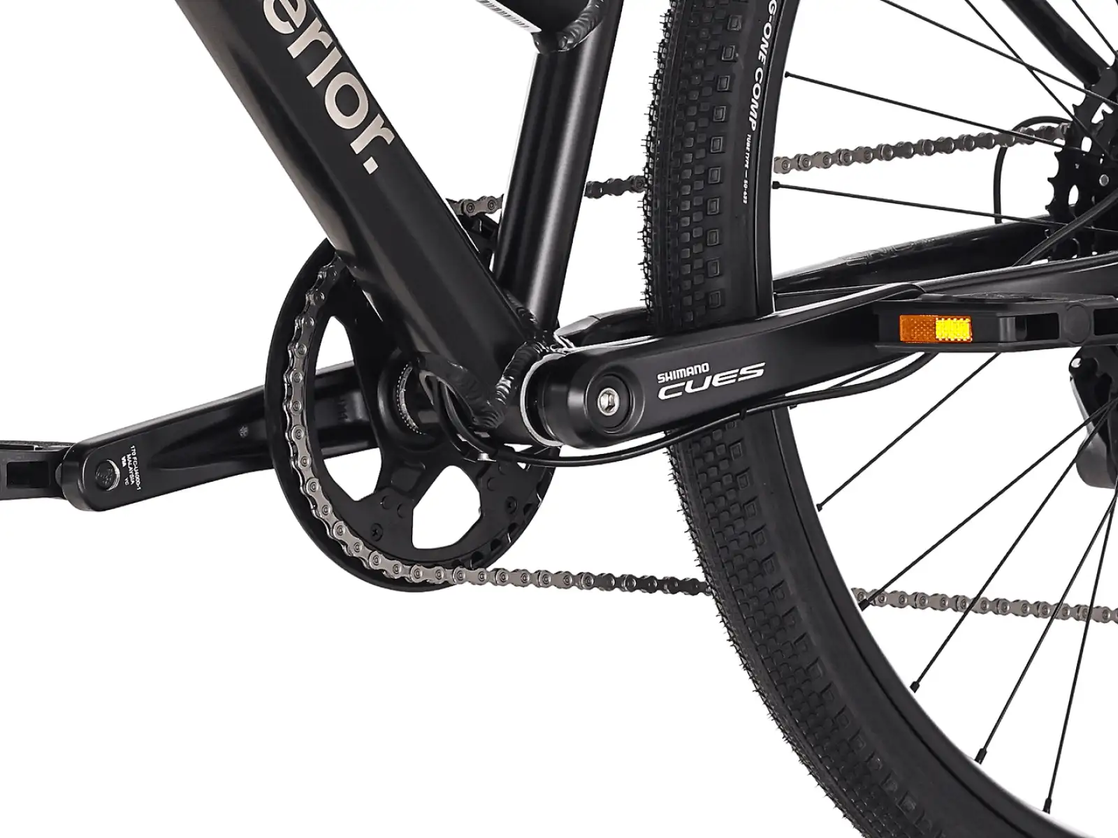 Superior Blox 6.4 MS městské kolo Matte Black