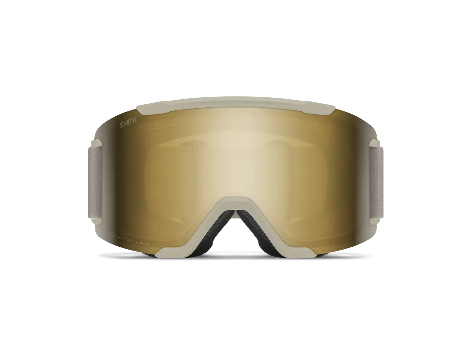 Smith Squad lyžařské brýle Chalk / ChromaPop Sun Black Gold Mirror (2 skla)