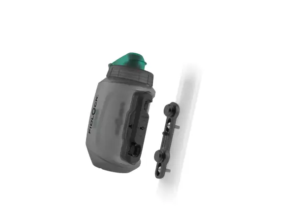Fidlock Twist set antibakteriální láhev Smoke 550 ml + základna na rám