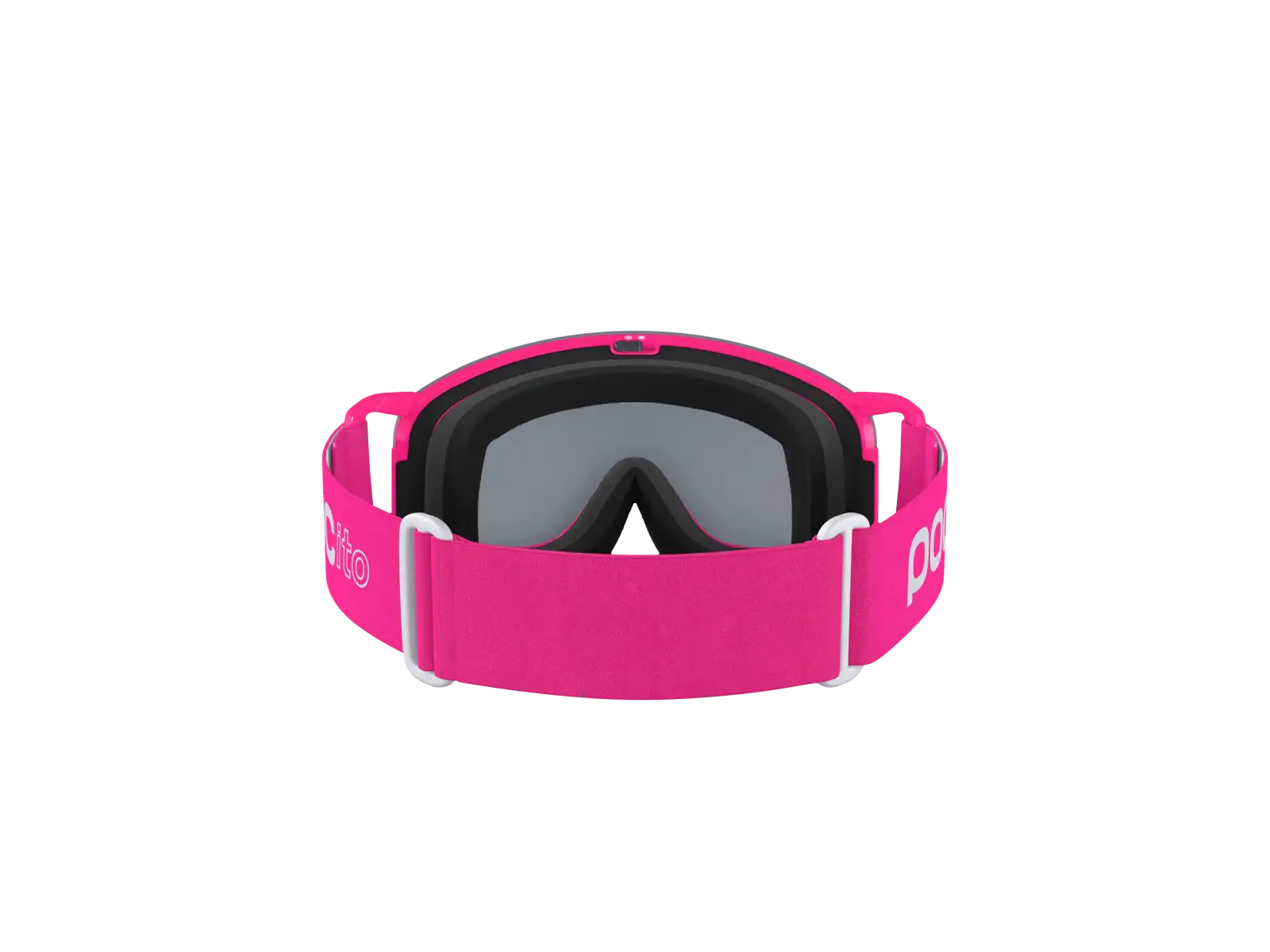 POC POCito Nexal dětské lyžařské brýle Fluorescent Pink/Partly Sunny Silver