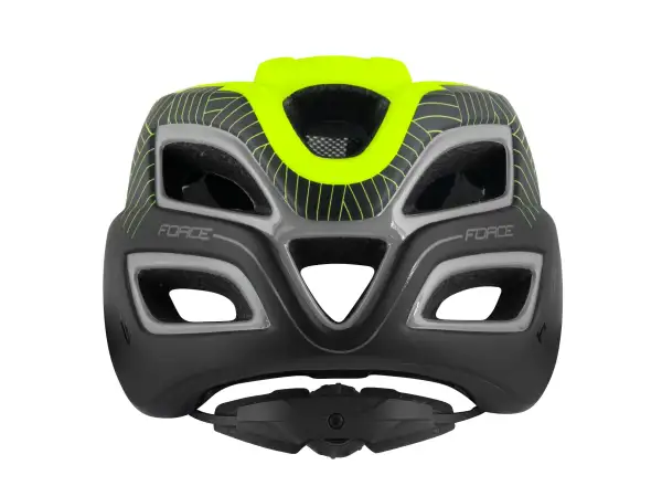 Force Aves MTB přilba fluo/černá matná