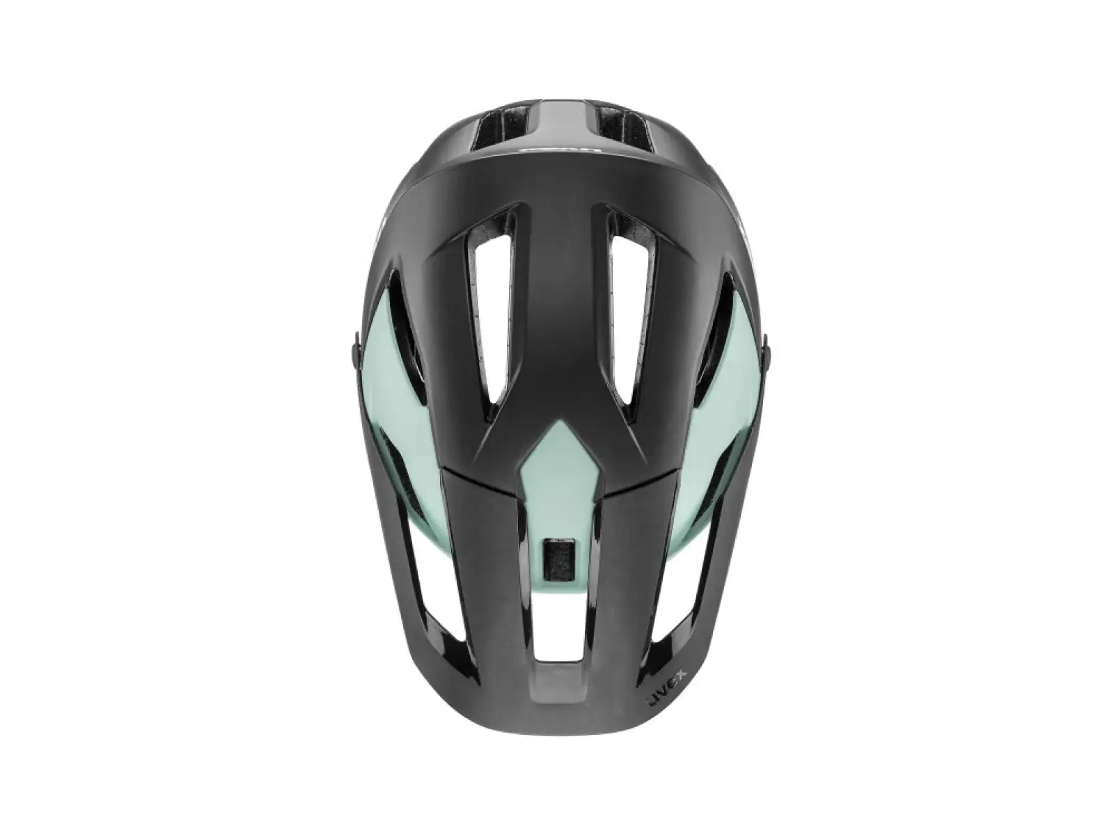 Uvex Renegade MIPS přilba Black/Jade Matt